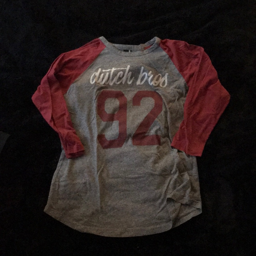 Dutch bros baseball tee